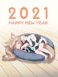 Rating: s
ID: 2555367
Date: 2021-01-02 15:07:08 -0500
Status: active
Score: 32
2021 40hara :3 animal_humanoid animal_print arms_bent bangs barefoot bent_legs cat_humanoid child clothed clothing collar cow_print curled_up eyes_closed feet felid felid_humanoid feline feline_humanoid female hair hi_res holidays humanoid kinako_(40hara) lying mammal mammal_humanoid new_year on_side pet_bed sleeping solo tan_hair young young_female young_humanoid post #2555367