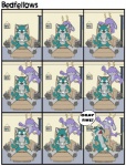 Rating: s
ID: 142007
Date: 2011-06-11 15:08:27 -0400
Status: active
Score: 168
3_toes :3 :c >:3 annoyed anthro antlers bag bedfellows beverage canid canine canis chair comic container controller cup dialogue digital_media_(artwork) domestic_cat domestic_dog duo english_text fatigue_(bedfellows) feet felid feline felis food foot_focus front_view fur furniture game_controller gaming grey_body grey_fur hi_res hindpaw holding_container holding_controller holding_cup holding_game_controller holding_object horn humor hybrid jackalope lagomorph male mammal painting pawpads paws playing_video_game pun purple_body purple_fur sheen_(bedfellows) shenanigans sitting tail tea tea_bag tea_bagging tea_cup text toes visual_pun post #142007