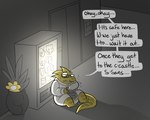 Rating: s
ID: 3282517
Date: 2022-04-16 16:50:34 -0400
Status: active
Score: 32
2015 5:4 alphys anthro blinkpen chips_(food) clothing coat comic duo english_text eyewear female flower flowey_the_flower food glasses lab_coat lizard low_res male plant potato_chips rectangular_glasses reptile scalie scared shaking stuttering tail text topwear undertale undertale_(series) vending_machine yellow_body yellow_flower yellow_tail post #3282517
