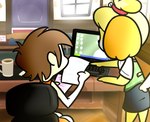 Rating: s
ID: 5635363
Date: 2025-06-11 14:28:41 -0400
Status: active
Score: 4
2019 animal_crossing anthro bell_hair_tie beverage black_bottomwear black_clothing black_nose black_skirt blonde_hair bottomwear brown_hair canid canine canis chair clothed clothed_anthro clothed_female clothed_human clothed_male clothing coffee coffee_mug colored computer_keyboard computer_monitor cookieboy011 desk digital_drawing_(artwork) digital_media_(artwork) domestic_dog door doorframe dress duo electronics english_description facial_markings female female_anthro floor floppy_ears fluffy_ears fully_clothed fully_clothed_anthro fully_clothed_female fur furniture green_clothing green_topwear green_vest hair head_markings holding_object holding_paper human inside isabelle_(animal_crossing) light lop_ears male male_human mammal markings mitten_hands multicolored_hair nintendo notebook office_chair orange_clothing orange_dress orange_ears orange_hair paper phone ponytail red_hair_tie shaded shih_tzu shirt short_hair skirt standing story story_in_description sunlight table tail tan_body tan_skin topwear toy_dog two_tone_hair vest villager_(animal_crossing) wall_(structure) white_clothing white_markings white_shirt white_tail white_topwear window wood wood_floor yellow_body yellow_fur post #5635363