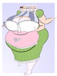 Rating: s
ID: 5304222
Date: 2025-01-12 22:57:14 -0500
Status: active
Score: -9
2025 3:4 5_heads absurd_res accessory anthro apron bbear big_breasts big_butt biped blonde_hair blue_eyes blush bow_(feature) bow_accessory bow_ribbon breasts brown_body brown_eyes brown_fur brown_hair butt cleavage cleavage_cutout clothed clothing cutout dated digital_media_(artwork) dress eyelashes eyewear female fingers floppy_ears fur fusion glasses green_clothing green_dress hair hair_accessory hair_bow hair_ribbon hi_res holding_character huge_breasts huge_butt huge_thighs hyper hyper_breasts hyper_butt jewelry lagomorph leporid looking_at_viewer macro mammal multi_arm multi_head multi_limb multicolored_body open_mouth overweight pendant pink_body pink_fur rabbit ribbons signature simple_background size_difference smile solo standing teeth thick_thighs topwear wearing_glasses white_body white_fur white_hair wide_hips post #5304222