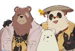 Rating: s
ID: 5534073
Date: 2025-04-27 14:01:27 -0400
Status: active
Score: 36
2025 anthro arm_around_shoulder bear ben_bigger brown_body brown_fur cartoon_network crossover eyewear facial_scar fur gesture giant_panda glasses group hand_gesture ice_bear_(we_bare_bears) male mammal maoshark mihoyo missing_eye pan_yin_hu pawpads polar_bear scar smile thiren trio ursine v_sign we_bare_bears white_body white_fur zenless_zone_zero post #5534073