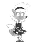 Rating: s
ID: 5115121
Date: 2024-10-14 18:58:20 -0400
Status: active
Score: 2
2022 absurd_res anthro canid canine clothed clothing efradraws eyelashes female fox headgear hi_res looking_at_viewer mammal monochrome nickelodeon raised_tail rocko's_modern_life sheila_(rocko's_modern_life) simple_background smile tail white_background post #5115121