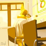 Rating: s
ID: 4967852
Date: 2024-08-06 13:35:39 -0400
Status: active
Score: 10
1:1 2022 2_tails 7-eleven absurd_res anthro biped black_eyes black_eyewear black_glasses black_nose chair clothing collared_shirt colored desk digital_media_(artwork) digital_painting_(artwork) dress_shirt english_description eyewear facial_markings fangs floatzel flotation_device flotation_sac frank_(monteblanque) fur furniture generation_4_pokemon glasses glistening glistening_body hair head_markings hi_res inside light lighting logo_parody male mammal markings messy_hair monteblanque multi_tail multicolored_body multicolored_fur multicolored_hair mustelid musteline nintendo on_chair orange_body orange_fur orange_hair orange_tail painting_(artwork) pokemon pokemon_(species) round_glasses shaded shadow shirt signature sitting sitting_on_chair smoke solo store sunlight table tail tan_body tan_fur tan_hair teeth tired tired_eyes topwear two_tone_body two_tone_fur two_tone_hair white_clothing white_shirt white_topwear white_wall window worker post #4967852