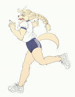 Rating: s
ID: 1348557
Date: 2017-10-06 00:02:09 -0400
Status: active
Score: 14
2016 2d_animation 5_fingers animated anthro arm_tuft athletic_wear biped blonde_hair blue_bottomwear blue_clothing bottomwear bouncing braided_hair breasts breath brown_claws brown_nose canid canine canis cheek_tuft claws clothing digital_media_(artwork) domestic_dog eyelashes eyes_closed eyewear facial_tuft female fingers floppy_ears fluffy fluffy_tail footwear full-length_portrait fur glasses gym_bottomwear gym_shorts gym_uniform hair humanoid_hands japanese kemono leaning leaning_forward long_hair loop mammal medium_breasts neck_tuft no_sound nogi open_mouth panting pince-nez pink_tongue portrait raised_arm running shirt shoes short_playtime shorts side_view simple_background single_braid slim small_waist sneakers solo straining tail tongue tongue_out topwear tuft uniform walk_cycle webm white_background white_clothing white_topwear yellow_body yellow_fur yellow_tail post #1348557