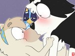 Rating: s
ID: 4806390
Date: 2024-05-25 14:18:58 -0400
Status: active
Score: 68
2023 4:3 accessory aged_up anthro australian_cattle_dog black_body black_ears black_eyes black_fur black_nose blue_body blue_ears blue_fur blue_hair blue_headband bluey_(series) bluey_heeler blush blush_lines border_collie brown_nose canid canine canis cattledog chow_chow collie cuckquean digital_media_(artwork) domestic_dog eye_contact female fur group hair hand_on_arm hand_on_mouth headband herding_dog hi_res judo_(bluey) kissing looking_at_another love mackenzie_border_collie male male/female mammal multicolored_body multicolored_fur narrowed_eyes pastoral_dog reddoshirousagi06 sheepdog side_view smile spitz standing tan_body tan_fur tan_hair teeth trio two_tone_body two_tone_fur two_tone_headband white_body white_ears white_fur white_hair yellow_body yellow_fur yellow_headband post #4806390