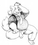 Rating: s
ID: 1633304
Date: 2018-08-23 12:39:10 -0400
Status: active
Score: 3
anthro belly biped bottomwear canid canine clothed clothing eyes_closed eyewear fully_clothed fur glasses hand_on_head hi_res line_art male mammal monochrome necktie open_mouth overweight overweight_anthro overweight_male pants ransaryong shirt_collar sitting smile solo suspenders sweater topwear post #1633304