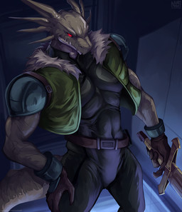 Rating: s
ID: 3942408
Date: 2023-03-20 15:33:12 -0400
Status: active
Score: 41
2023 angel_links anthro biped black_bodysuit black_clothing black_skinsuit bodysuit claws clothing dragon duuz_delax_rex fangs finger_claws gloves green_clothing green_topwear green_vest handwear hi_res holding_melee_weapon holding_object holding_sword holding_weapon male melee_weapon muscular muscular_anthro muscular_male mythological_creature mythological_scalie mythology nurinaki red_eyes scalie shaded skinsuit snout solo standing sword tail teeth text tight_clothing topwear url vest weapon wingless_dragon post #3942408