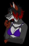 Rating: s
ID: 318487
Date: 2013-04-20 10:49:08 -0400
Status: active
Score: 34
airu alpha_channel anthro bra breasts canid canine claws cleavage clothed clothing darwin's_fox digital_media_(artwork) female fox front_view fur gloves_(marking) green_eyes grey_body grey_fur grin hair half-length_portrait hand_on_chin hi_res looking_at_viewer mammal markings portrait purple_clothing purple_topwear simple_background smile solo south_american_fox three-quarter_view topwear transparent_background underwear vixe post #318487