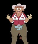 Rating: s
ID: 5377427
Date: 2025-02-16 14:06:26 -0500
Status: active
Score: 0
ally_tinhorn alpha_channel anthro bbqnboots40 belt_buckle big_breasts bovid bovine breasts brown_eyes brown_hair buckle cattle chaps clothing cowboy_hat digital_drawing_(artwork) digital_media_(artwork) feather_hair feathers female hair hat headgear headwear hi_res mammal open_mouth open_smile overweight pseudo_hair rolled_up_sleeves slightly_chubby slightly_chubby_female smile solo tan_nose thick_thighs western_clothing wide_hips post #5377427