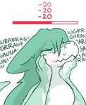 Rating: s
ID: 5535838
Date: 2025-04-28 07:37:26 -0400
Status: active
Score: 22
2022 anthro bodily_fluids border digital_media_(artwork) dragon ears_down eyes_closed female flesh_fang gameplay_mechanics green_hair gui hair hand_on_face health_bar health_points hi_res internal_screaming long_and_soft long_hair mythological_creature mythological_scalie mythology number pain pivoted_ears scalie simple_background solo sweat text toothache white_background white_border post #5535838