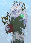 Rating: s
ID: 5334750
Date: 2025-01-27 17:59:29 -0500
Status: active
Score: 9
blue_body blue_lips blue_skin clothed clothing deer deer_antlers femboy grey_eyes hair humanoid lips male mammal mottled mottled_body mottled_skin plant pointy_ears potion snow solo tinycactus white_hair post #5334750