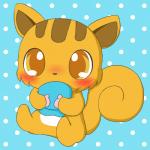 Rating: s
ID: 1192046
Date: 2017-04-16 16:17:24 -0400
Status: active
Score: 10
1:1 ambiguous_gender anthro blue_background blush brown_body brown_fur chipmunk clothing em_kei fur ground_squirrel hat headgear headwear holding_clothing holding_hat holding_headgear holding_headwear holding_object jewelpet mammal orange_eyes rodent sanrio sciurid sega sega_fave semi-anthro simple_background solo stripes titana_(jewelpet) white_body white_fur post #1192046
