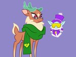 Rating: s
ID: 3825398
Date: 2023-01-21 12:13:40 -0500
Status: active
Score: 2
2022 4:3 antlers biped blue_background bow_tie brown_body brown_fur cap_(tfh) cashmere_(tfh) clothing coat deer diamond_(marking) digital_media_(artwork) duo eyelashes eyewear female feral floating fluffy fluffy_chest fur glasses green_scarf hat headgear headwear hi_res horn humanoid humanoid_pointy_ears male mammal markings midair multicolored_body multicolored_fur necktie new_world_deer nonameorous on_model pointy_ears purple_clothing purple_coat purple_topwear quadruped red_eyes reindeer scarf scut_tail short_tail shutter_shades simple_background smile standing tail teal_antlers them's_fightin'_herds top_hat topwear two_tone_body two_tone_fur white_body white_fur winter_sprite post #3825398