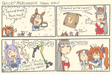 Rating: s
ID: 5676492
Date: 2025-06-29 21:49:33 -0400
Status: active
Score: 2
4_panel_comic animal_humanoid bodily_fluids brown_hair cane cellphone character_request clothing comic crying cygames dialogue electronics english_text equid equid_humanoid equine equine_humanoid farfin female gesture gloves grey_hair group hair hand_gesture handwear hi_res horse_humanoid humanoid humor mammal mammal_humanoid orange_hair phone phone_stand pointing purple_hair sack speech_bubble tears text uma_musume_pretty_derby upset yelling post #5676492