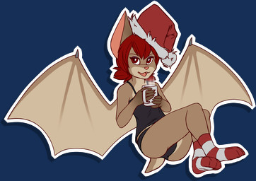 anthro antiroo bat bossy_the_bat brown_fur christmas clothed clothing cup female fur hair hat holidays legwear mammal open_mouth red_eyes red_hair socks solo wings
Rating: Safe
Score: 5
User: TravelingBird
Date: August 19, 2017 anthro antiroo bat bossy_the_bat brown_fur christmas clothed clothing cup female fur hair hat holidays legwear mammal open_mouth red_eyes red_hair socks solo wings
Rating: Safe
Score: 5
User: TravelingBird
Date: August 19, 2017