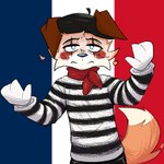 Rating: s
ID: 5379204
Date: 2025-02-17 09:57:50 -0500
Status: active
Score: 12
1:1 2025 abstract_background anthro black_bottomwear black_clothing black_hat black_headwear black_nose black_shirt black_topwear blush bodypaint bottomwear brown_body brown_fur canid canine canis cel_shading cheek_tuft clothed clothing digital_media_(artwork) dipstick_tail domestic_dog eyebrows face_paint facial_tuft floppy_ears french_flag front_view fur gloves half-length_portrait handwear hat headgear headwear hi_res lidded_eyes looking_at_viewer male mammal markings mime mouth_closed multicolored_body multicolored_clothing multicolored_fur multicolored_shirt multicolored_topwear orange_body orange_fur pattern_clothing pattern_shirt pattern_topwear portrait pupils shaded shirt snout solo standing striped_clothing striped_shirt striped_topwear stripes tail tail_markings tan_body tan_fur teal_eyes topwear tuft two_tone_clothing two_tone_shirt two_tone_topwear white_clothing white_gloves white_handwear white_pupils white_shirt white_topwear winterfrost winterfrost_(winterfrost) post #5379204