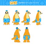 Rating: s
ID: 5008152
Date: 2024-08-24 21:33:33 -0400
Status: active
Score: 3
1:1 anthro bottomwear clothing english_text hat headgear headwear hi_res male mammal model_sheet official_art pangolin ryan_vaneyk shorts smile solo text turnaround twende_(series) twende_(twende) post #5008152