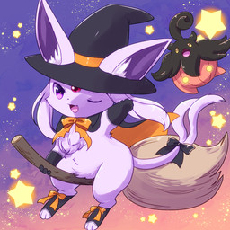 black_bow black_gloves black_hat black_socks bow broom broom_riding cape clothing cute_fangs eeveelution espeon female full_body gloves hat legwear looking_at_viewer magic_user nintendo one_eye_closed open_mouth orange_background orange_bow pokémon pokémon_(species) pumpkaboo purple_background purple_eyes raised_arm simple_background smile socks star unknown_artist video_games wink witch witch_hat
Rating: Safe
Score: 2
User: Zapdos
Date: October 17, 2017 black_bow black_gloves black_hat black_socks bow broom broom_riding cape clothing cute_fangs eeveelution espeon female full_body gloves hat legwear looking_at_viewer magic_user nintendo one_eye_closed open_mouth orange_background orange_bow pokémon pokémon_(species) pumpkaboo purple_background purple_eyes raised_arm simple_background smile socks star unknown_artist video_games wink witch witch_hat
Rating: Safe
Score: 2
User: Zapdos
Date: October 17, 2017