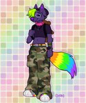Rating: s
ID: 5541889
Date: 2025-05-01 13:54:20 -0400
Status: active
Score: 4
2024 5_fingers anthro arm_tuft artist_name backpack beaded_bracelet beaded_jewelry beads beanie belt belt_buckle black_beanie black_bracelet black_clothing black_crop_top black_hat black_headwear black_shirt black_topwear bottomwear bracelet brown_backpack buckle camo camo_bottomwear camo_clothing camo_pants camo_print canid canine canis cheek_tuft chotpot closed_smile clothed clothed_female clothed_male clothing collar colored crop_top digital_drawing_(artwork) digital_media_(artwork) dipstick_tail elbow_tuft english_description eyes_closed eyewear facial_piercing facial_tuft female fingers fluffy fluffy_tail footwear full-length_portrait fully_clothed fully_clothed_female fully_clothed_male fur glasses green_bottomwear green_clothing green_hair green_pants grey_clothing grey_footwear grey_shoes hair hair_over_eye hat headgear headwear holding_backpack jewelry light lighting lip_piercing male mammal markings midriff mouth_closed multicolored_belt multicolored_tail navel necklace nose_piercing nose_ring outline oversized_bottomwear oversized_clothing oversized_pants pants pattern_bottomwear pattern_clothing pattern_pants piercing pink_collar pockets portrait purple_body purple_fur purple_inner_ear purple_nose purple_outline purple_tail_tip rainbow_background rainbow_belt rainbow_tail ring_piercing shirt shoes short_hair simple_background slim_anthro slim_male smile solo standing tail tail_markings text topwear trans_(lore) trans_man_(lore) tuft wolf xander_(chotpot) post #5541889