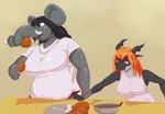 Rating: s
ID: 3239636
Date: 2022-03-24 06:21:06 -0400
Status: active
Score: 44
2015 anthro belly breasts clothed clothing digital_drawing_(artwork) digital_media_(artwork) dragon duo eating eating_food elephant elephantid female hair imminent_vore keira_(vairos) mammal mythological_creature mythological_scalie mythology overweight proboscidean scalie shirt simple_background sirmasterdufel smile sorcha_(vairos) stuffing tight_clothing topwear unaware_pred post #3239636
