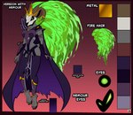 Rating: s
ID: 5415208
Date: 2025-03-06 01:52:26 -0500
Status: active
Score: 9
absurd_res accessory anthro armor bone bovid breasts cape caprine caprine_demon cloak clothed clothed_anthro clothed_female clothing colored_fire crown delilah_(therealnarrowjungle) demon ear_piercing english_text female fire fur furgonomics glowing glowing_eyes goat goat_demon green_eyes green_fire green_hair grey_body grey_fur hair headgear headwear hi_res hooves horn horn_accessory impractical_clothing magic_user mammal model_sheet piercing purple_clothing rhunter13 sharp_teeth skull skull_head small_breasts solo teeth text unconvincing_armor undead post #5415208
