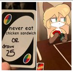 Rating: s
ID: 4191797
Date: 2023-07-25 01:39:47 -0400
Status: active
Score: 60
anthro averi_(fiddleafox) black_bars border brown_body brown_fur canid canine card_game conditional_dnp detailed_background draw_25_(meme) english_text female female_anthro fox fur gaming gloves_(marking) hair hi_res mammal markings meme photo_background photography_(artwork) red_fox sodanalan1998 solo text true_fox uno white_body white_fur post #4191797