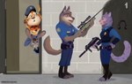 Rating: s
ID: 2822008
Date: 2021-07-09 04:45:07 -0400
Status: active
Score: 50
anthro as_dusk_falls_a_new_dawn_rises awm awp benjamin_clawhauser brick_wall canid canine canis cheetah countershading disney doorway duo electronics felid feline female fox gun headphones heckler_and_koch hi_res holding_gun holding_object holding_ranged_weapon holding_weapon judy_hopps lagomorph leporid male male/female mammal mathilda_growley misterfyrryman mp7 nick_wilde pantherine rabbit ranged_weapon red_fox rifle shooting_range sniper_rifle snow_leopard submachine_gun suppressed_weapon true_fox wade_wolfard wall_(structure) weapon wolf zootopia post #2822008