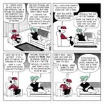 Rating: s
ID: 5566755
Date: 2025-05-12 11:14:37 -0400
Status: pending
Score: 3
1:1 4_panel_comic anthro armchair autumn_winters_(horseonvhs) barefoot biped black_bottomwear black_clothing black_dress black_hair black_nose black_pants blinds bottomwear cardigan chair clothing comic dialogue dress duo ear_piercing end_table english_text feet feet_on_sofa female furniture green_hair hair highlights_(coloring) horseonvhs inside lamp on_sofa open_mouth open_smile pants piercing red_clothing red_highlights red_topwear rug sitting sitting_on_sofa smile sofa speech_bubble summer_springs_(horseonvhs) text topwear vertical_blinds post #5566755