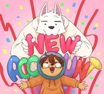 Rating: s
ID: 4365111
Date: 2023-10-21 09:43:51 -0400
Status: active
Score: 70
absurd_res announcement anthro brown_hair canid canine canis clothed clothing confetti domestic_cat domestic_dog duo eye_contact eyewear fangs felid feline felis fur glasses hair hi_res hoodie larger_anthro looking_at_another looking_down looking_up mammal manmosu_marimo orange_body orange_fur shota_feline_(marimo) simple_background size_difference smaller_anthro smile teeth text topwear white_body white_canine_(marimo) white_fur young young_anthro post #4365111