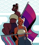 Rating: s
ID: 5642996
Date: 2025-06-14 23:00:17 -0400
Status: active
Score: 36
abstract_background anthro anthrofied artificer_(rain_world) bisexual_pride_colors duo facial_scar female hunter_(rain_world) lgbt_pride lgbt_pride_month mature_female midriff one_eye_closed pashoo pride_color_flag pride_colors rain_world sarong scar sitting slugcat slugcat_humanoid standing trans_(lore) trans_woman_(lore) transgender_pride_colors videocult wink post #5642996