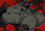 Rating: s
ID: 5422150
Date: 2025-03-09 12:38:45 -0400
Status: active
Score: 5
2021 alternate_species anthro bat big_muscles big_pecs black_nipples blood blood_splatter bodily_fluids fangs fierglief fur glowing glowing_eyes grey_body grey_fur grin hi_res huge_muscles huge_pecs hyper hyper_muscles hyper_pecs looking_at_viewer male mammal muscular nipples pecs red_eyes smile solo teeth three-quarter_view post #5422150