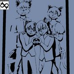 Rating: s
ID: 3790803
Date: 2023-01-04 07:29:19 -0500
Status: active
Score: 8
1:1 2-bit 4_fingers aliasing anthro artist_logo artist_name awooboros brother_(lore) canid canine collaborative collaborative_gesture collaborative_heart_gesture digital_media_(artwork) family felid feline female fingers framed_picture gesture group heart_gesture hybrid logo male mammal monochrome picture_frame portrait restricted_palette sibling_(lore) signature simple_background sister_(lore) text twins_(lore) post #3790803