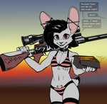 Rating: s
ID: 5043266
Date: 2024-09-11 08:23:38 -0400
Status: active
Score: 50
2024 5_fingers absurd_res andromorph andromorph_anthro anthro asking_viewer black_choker black_claws black_jewelry black_necklace bottomwear box bra chest_tattoo choker claws clothed clothing collarbone container dialogue digital_drawing_(artwork) digital_media_(artwork) ear_piercing eddy_(dog_brained) english_description english_text eyeliner femboy finger_claws fingers flat_chested fur gradient_background gun hair_to_side hi_res holding_box holding_container holding_gun holding_object holding_ranged_weapon holding_weapon industrial_piercing intersex intersex_anthro jewelry lagomorph legwear leporid makeup mammal navel necklace notadrian offscreen_character onomatopoeia panties pattern_bottomwear pattern_bra pattern_clothing pattern_panties pattern_topwear pattern_underwear piercing portrait pubic_tattoo question_mark rabbit ranged_weapon red_eyes scut_tail short_snout short_tail side_part_hair simple_background skimpy slim_andromorph slim_anthro small_waist smile smiling_at_viewer solo sound_effects striped_bottomwear striped_bra striped_clothing striped_panties striped_topwear striped_underwear stripes swimwear tail talking_to_viewer tattoo text thigh_highs three-quarter_portrait topwear underwear ventral_groove weapon white_body white_fur womb_tattoo post #5043266