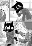 Rating: s
ID: 5588897
Date: 2025-05-21 17:33:07 -0400
Status: active
Score: 11
2024 anthro bent_arm black_body black_ears black_fur black_hair blush blush_lines bodily_fluids bottomwear classroom clothed clothed_anthro clothed_female clothed_human clothed_male clothing comic desk digital_media_(artwork) domestic_cat ellipsis emanata eyebrow_through_hair eyebrows eyelashes felid feline felis female female_anthro fully_clothed fully_clothed_anthro fully_clothed_female fully_clothed_human fully_clothed_male fur furniture gesture glistening glistening_eyes hair hand_on_head handshake happy hi_res highlights_(coloring) hiroki_katsumata human inside japanese_text kuroi-san_(hiroki_katsumata) leaning leaning_forward looking_aside looking_at_another looking_at_viewer male mammal monochrome motion_lines mouthless narrowed_eyes necktie noseless open_mouth pants pupils school school_desk school_uniform shaded shirt sparkles suit sweat table text topwear translation_request translucent translucent_hair uniform white_highlights window post #5588897