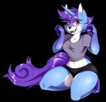 Rating: s
ID: 4003067
Date: 2023-04-19 22:43:56 -0400
Status: active
Score: 20
2020 alpha_channel anthro belly clothing crop_top digital_media_(artwork) domestic_cat equid equine eyewear felid feline felis female glasses hair hi_res horn hybrid kneeling long_tail looking_at_viewer mammal mythological_creature mythological_equine mythology navel open_mouth paws pink_eyes purple_hair purple_tail shirt simple_background smile solo tail tammy_(tammycat) teeth thick_thighs topwear transparent_background trexqueen underwear unicorn watermark post #4003067
