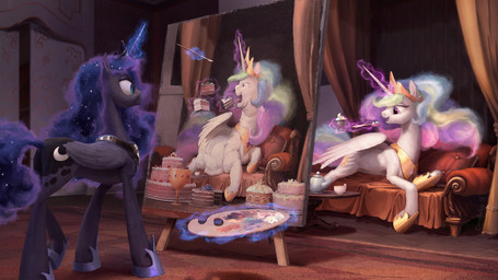 16:9 2015 blue_eyes cake cannibalus cup cushion cutie_mark dessert duo equine feathered_wings feathers female feral food friendship_is_magic glowing hair hi_res horn ice_cream inside levitation long_hair lying magic mammal multicolored_hair my_little_pony obese open_mouth overweight paintbrush painting princess_celestia_(mlp) princess_luna_(mlp) sibling sisters smile sofa sparkles spoon tea_cup teapot tongue wallpaper winged_unicorn wings
Rating: Safe
Score: 99
User: lemongrab
Date: October 03, 2015 16:9 2015 blue_eyes cake cannibalus cup cushion cutie_mark dessert duo equine feathered_wings feathers female feral food friendship_is_magic glowing hair hi_res horn ice_cream inside levitation long_hair lying magic mammal multicolored_hair my_little_pony obese open_mouth overweight paintbrush painting princess_celestia_(mlp) princess_luna_(mlp) sibling sisters smile sofa sparkles spoon tea_cup teapot tongue wallpaper winged_unicorn wings
Rating: Safe
Score: 99
User: lemongrab
Date: October 03, 2015