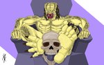 Rating: s
ID: 5618559
Date: 2025-06-03 13:30:04 -0400
Status: active
Score: 1
alien anthro bone claws feet foot_fetish foot_focus hi_res humanoid humanoid_feet male muscular not_furry open_mouth plantigrade predator_(franchise) simple_background skull solo toes yautja zigoter post #5618559