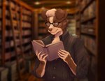 Rating: s
ID: 5648567
Date: 2025-06-17 11:33:46 -0400
Status: pending
Score: 1
anthro book border_collie brown_body brown_fur canid canine canis clothed clothing collie digital_media_(artwork) domestic_dog eldridge_moran eyewear fur glasses herding_dog hi_res library male mammal pastoral_dog reading reading_book sheepdog solo unknown_artist white_body white_fur post #5648567