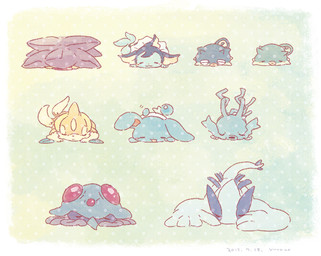 Rating: s
ID: 5706600
Date: 2025-07-13 17:05:09 -0400
Status: active
Score: 5
2015 2_tails ambiguous_gender azumarill blue_body dated eeveelution eyes_closed feral floatzel fur generation_1_pokemon generation_2_pokemon generation_4_pokemon green_background grey_body grey_tentacles group kingdra legendary_pokemon lugia lying multi_tail nintendo on_front orange_body orange_fur painting_(artwork) pokemon pokemon_(species) qwilfish simple_background sleeping starmie tail tentacles tentacruel vaporeon watercolor_(artwork) white_body yura_inaho post #5706600