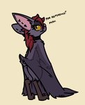 Rating: s
ID: 5616580
Date: 2025-06-02 14:14:26 -0400
Status: active
Score: 21
2025 aliasing anthro arrow_(weapon) bat bizr butt choker claws digital_media_(artwork) english_text feet female flying_fox fur hair hi_res jewelry looking_at_viewer mammal megabat membrane_(anatomy) membranous_wings necklace nude piercing purple_body purple_fur ranged_weapon red_hair scut_tail semi-anthro short_tail simple_background solo tail text toe_claws velika_(bizr) weapon winged_arms wings wings_instead_of_hands post #5616580