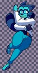 Rating: s
ID: 5319882
Date: 2025-01-20 15:52:37 -0500
Status: active
Score: 0
2023 4_claws 4_fingers accessory action_pose anthro arm_markings bared_teeth belt belt_buckle biped black_nose blue_belt blue_body blue_bottomwear blue_clothing blue_countershading blue_ears blue_eyebrows blue_fur blue_hair blue_inner_ear_fluff blue_jeans blue_markings blue_necktie blue_pants blue_sclera blue_sneakers blue_stripes blue_tail blue_tuft bottomwear breasts buckle cazadora_(rentonreverb) checkered checkered_background cheek_tuft claws clothed clothed_anthro clothed_female clothing collared_shirt colored countershade_face countershade_fur countershade_hands countershading denim denim_bottomwear denim_clothing dress_shirt english_description eyebrows facial_tuft female female_anthro finger_claws fingerless_(marking) fingers front_view full-length_portrait fur hair hair_accessory hand_markings heart_nose heart_symbol hi_res inner_ear_fluff jeans mammal markings necktie orange_hair_accessory pants pattern_background pedrodesenhador pointy_ears ponytail portrait pose prick_ears procyonid purple_background raccoon ring_(marking) ringed_tail shaded sharp_teeth shirt simple_background snout solo striped_hair striped_markings striped_tail stripes tail tail_markings teeth thick_thighs topwear tuft watermark white_clothing white_dress_shirt white_shirt white_topwear post #5319882