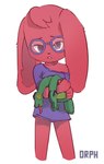 Rating: s
ID: 4887580
Date: 2024-06-30 09:12:17 -0400
Status: active
Score: 35
absurd_res anthro clothed clothing eyewear female fur glasses hi-rez_studios hi_res lagomorph looking_at_viewer mammal moji_(paladins) orphira paladins_(game) plushie red_body red_fur simple_background solo young young_female post #4887580