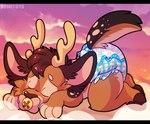 Rating: s
ID: 5514491
Date: 2025-04-19 11:06:49 -0400
Status: active
Score: 30
abuniverse anthro antlers black_bars brown_body brown_fur clean_diaper clothed clothing deer detailed_background diaper eyes_closed fur hi_res hooves horn letterbox littlepawz littlepawz_(diaper) lying male mammal object_in_mouth on_front pacifier pacifier_in_mouth sleeping solo stimtoys tan_body tan_fur toddler wearing_diaper young young_anthro young_male post #5514491