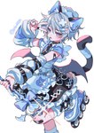 Rating: s
ID: 5596116
Date: 2025-05-24 21:49:30 -0400
Status: active
Score: 9
5_fingers absurd_res animal_humanoid biped cat_humanoid clothed clothing crossdressing ear_piercing ear_ring felid felid_humanoid feline feline_humanoid fingers hair hi_res human_and_animal_ears humanoid inner_ear_fluff male mammal mammal_humanoid multi_ear piercing ring_piercing roller_skates solo tail tailed_humanoid tuft young young_male zaku6584 post #5596116