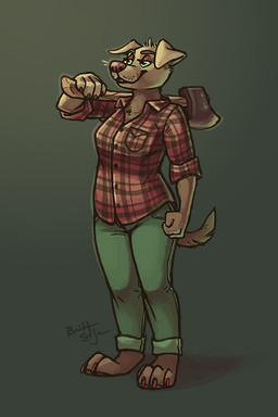 2017 anthro axe barefoot canine claws clothing dog female green_eyes holding_object labrador_retriever mammal melee_weapon pants sepia_(artist) shirt simple_background smile solo standing toe_claws weapon
Rating: Safe
Score: 4
User: imagoober
Date: September 21, 2017 2017 anthro axe barefoot canine claws clothing dog female green_eyes holding_object labrador_retriever mammal melee_weapon pants sepia_(artist) shirt simple_background smile solo standing toe_claws weapon
Rating: Safe
Score: 4
User: imagoober
Date: September 21, 2017