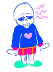 Rating: s
ID: 5561910
Date: 2025-05-10 09:00:43 -0400
Status: active
Score: 1
2015 animated_skeleton blue_clothing blue_pupils blue_shirt blue_topwear blush bone bottomwear clothing crows_feet digital_drawing_(artwork) digital_media_(artwork) eyebrows footwear full-length_portrait glowing glowing_eyes heart_symbol low_res male mitten_hands not_furry open_mouth pink_eyes portrait pupils raised_eyebrows sans_(undertale) shirt shoes shorts simple_background skeleton slippers smile solo standing sweater the-dunkle tired_eyes topwear undead undertale undertale_(series) white_background white_body yawn post #5561910