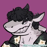 Rating: s
ID: 5102210
Date: 2024-10-08 14:07:15 -0400
Status: active
Score: 2
1:1 absurd_res anthro black_clothing black_hair black_shirt black_topwear canid canine canis clothed clothing curly_hair davezdumpster digital_drawing_(artwork) digital_media_(artwork) ear_piercing ear_ring esteban_(wolfnes) fish floral_shirt fur gills grey_body grey_ear_ring grey_fur hair hi_res hybrid male mammal marine pattern_clothing pattern_shirt pattern_topwear piercing purple_background purple_eyes ring_piercing shark sharp_teeth shirt signature simple_background smile solo teeth topwear wolf post #5102210
