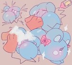 Rating: s
ID: 5405104
Date: 2025-03-01 12:28:00 -0500
Status: active
Score: 31
2021 ambiguous_gender azurill baby baby_bottle bathing blue_body bodily_fluids bow_ribbon caretaker crying disembodied_hand duo female feral generation_3_pokemon holding_another holding_baby neotenous nintendo pokemon pokemon_(species) sad simple_background soap_bubbles suds tears upset young young_female young_feral post #5405104