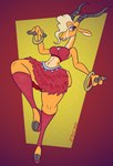 Rating: s
ID: 5582060
Date: 2025-05-18 18:33:02 -0400
Status: active
Score: 5
abstract_background alternate_version_at_paywall antelope anthro blonde_hair boots bovid bracelet brown_eyes clothing dancing digital_drawing_(artwork) digital_media_(artwork) disney dress female footwear fur gavanzude gazelle gazelle_(zootopia) glitter hair hi_res horn jewelry long_neck mammal multicolored_body multicolored_fur pink_nose shoes signature solo tan_body tan_fur thick_thighs two_tone_body two_tone_fur wide_hips zootopia post #5582060